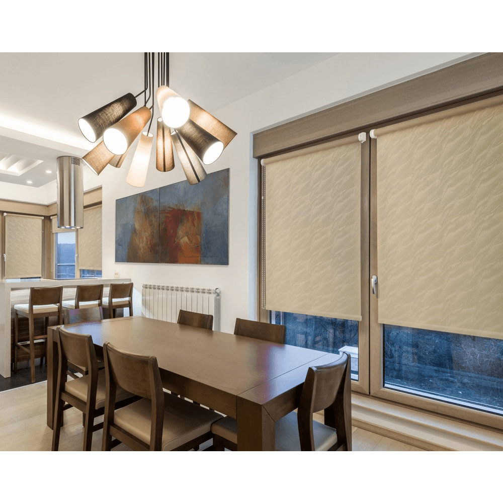 ფარდა როლეტი Delfa СРШ-01МЭ-839, 52/170cm, Roller Shade, Beige