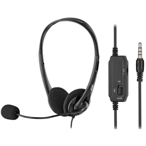 Headset 2E 2E-CH11SJ, Wired, 3.5mm, Black