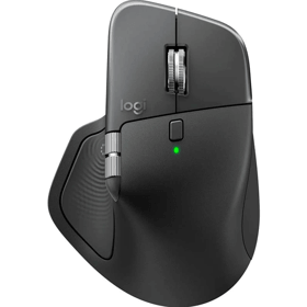 მაუსი Logitech L910-007562 MX Master 4 Performance, Wireless, Bluetooth, USB, Gaming Mouse, Graphite