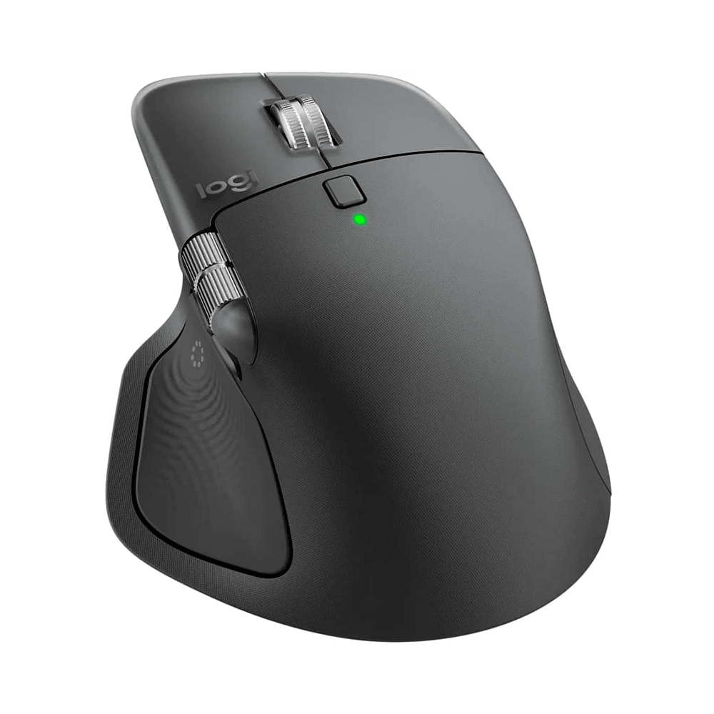 მაუსი Logitech L910-007562 MX Master 4 Performance, Wireless, Bluetooth, USB, Gaming Mouse, Graphite
