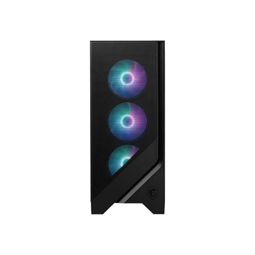 ქეისი MSI 306-7G23R41-HH9 MAG FORGE 321R AIRFLOW, Computer Case, MidT, ATX, Micro-ATX, Mini-ITX, USB 3.2, USB Type-C, Black