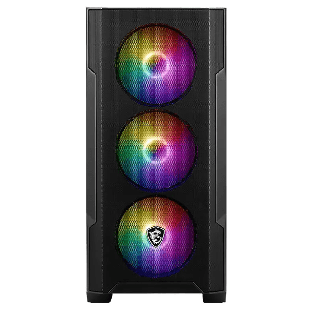 ქეისი MSI 306-7G20A28-HH9 MAG FORGE M100A, Computer Case, MicroT, Micro-ATX, Mini-ITX, USB 2.0, USB 3.2, Audio, Microphone, Black