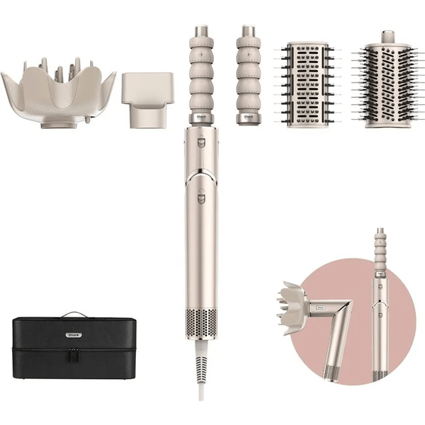 თმის სტაილერი Shark HD446SLEU FlexStyle, 1650W, Hair Styler And Dryer, Stone