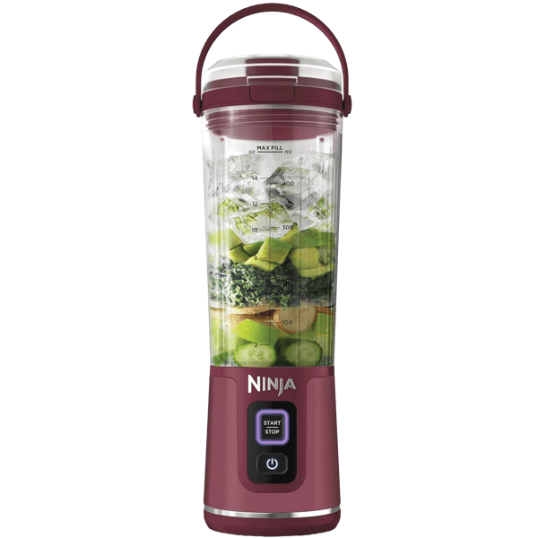 Portable Mixer And Smoothie Maker Ninja BC151EUCR Blast, 0.53L, Cranberry