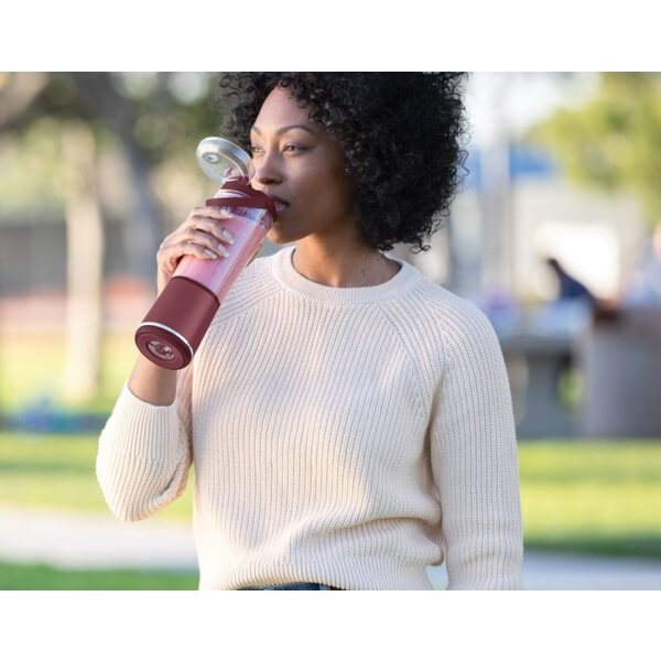 ხელის ბლენდერი Ninja BC151EUCR Blast, 0.53L, Portable Mixer And Smoothie Maker, Cranberry