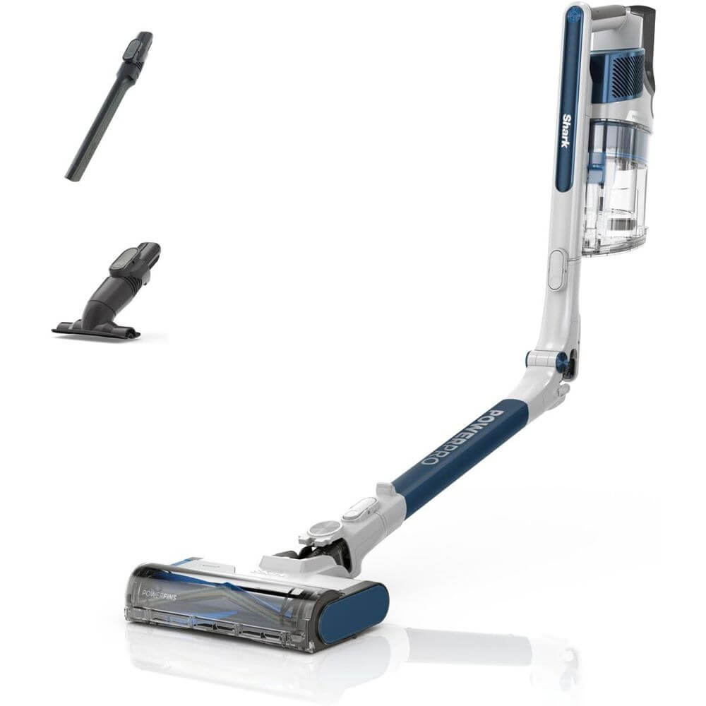 მტვერსასრუტი Shark IZ380EU PowerPro, 181W, 0.28L, Vacuum Cleaner, White/Blue