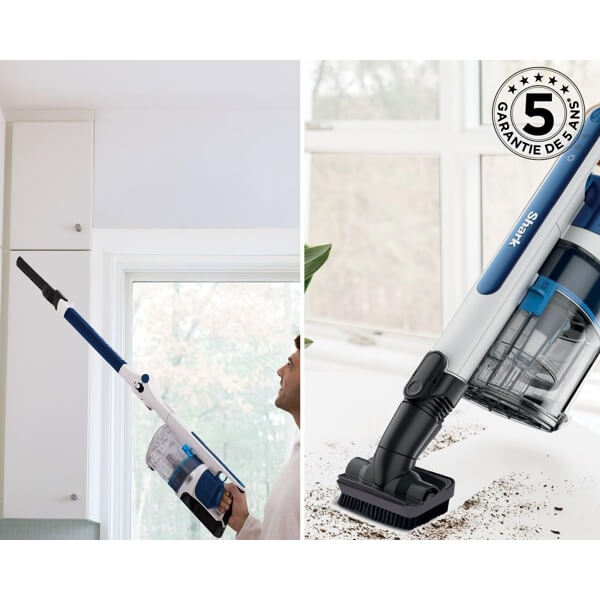 Vacuum Cleaner Shark IZ380EU PowerPro, 181W, 0.28L, White/Blue