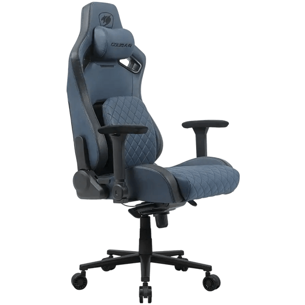 გეიმერული სავარძელი Cougar CGR-DSF-BUB Defensor S F, Gaming Chair, Navy Blue