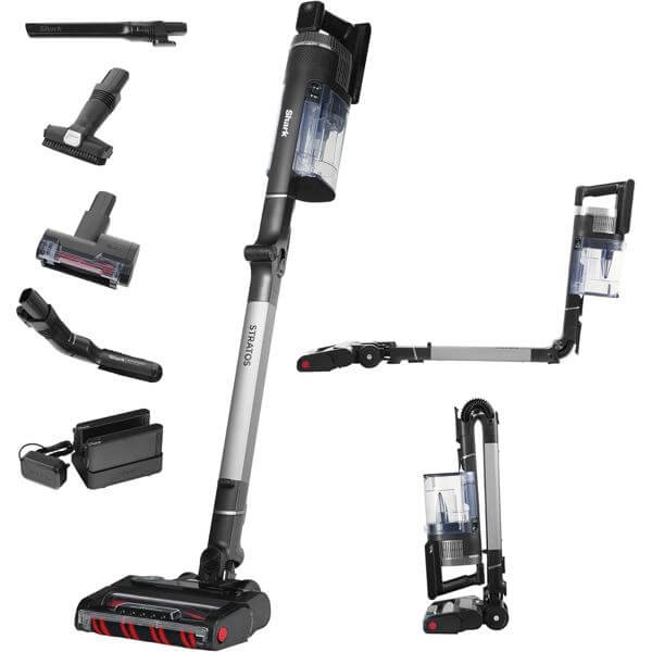 Vacuum Cleaner Shark IZ420EUT Stratos, 309W, 0.66L, Black/Grey
