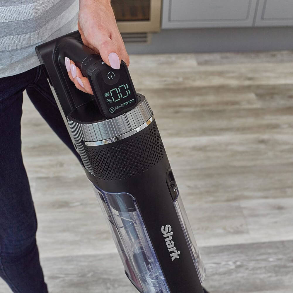 მტვერსასრუტი Shark IZ420EUT Stratos, 309W, 0.66L, Vacuum Cleaner, Black/Grey