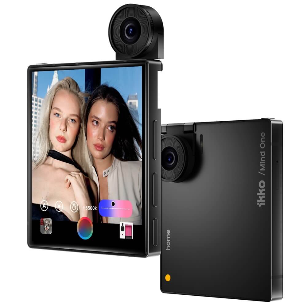 მობილური ტელეფონი IKKO MindOne Pro, 8GB, 256GB, Nano-SIM + vSIM, LTE, NFC, Jet Black