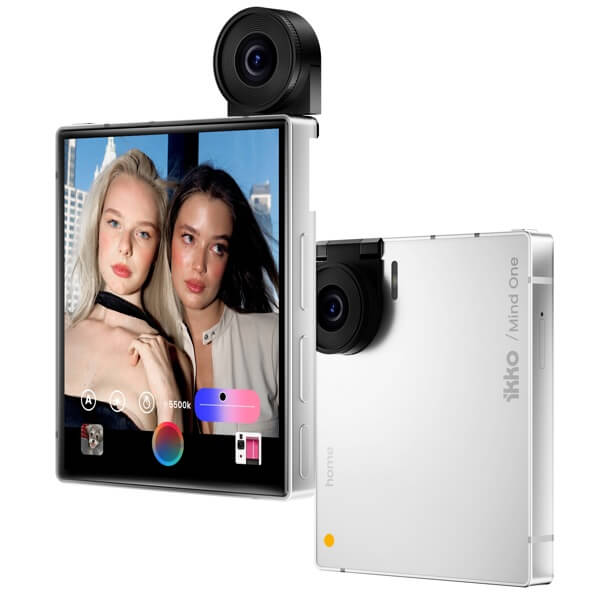 მობილური ტელეფონი IKKO MindOne Pro, 8GB, 256GB, Nano-SIM + vSIM, LTE, NFC, Pearl White