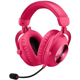 ყურსასმენი Logitech L981-001275 G PRO X 2 LIGHTSPEED, Headset, Wireless, Bluetooth, USB, Pink
