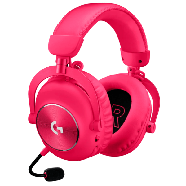 ყურსასმენი Logitech L981-001275 G PRO X 2 LIGHTSPEED, Headset, Wireless, Bluetooth, USB, Pink