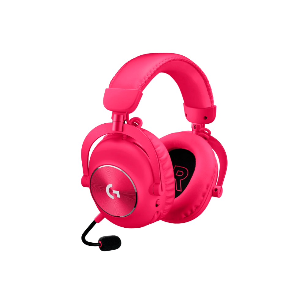 ყურსასმენი Logitech L981-001275 G PRO X 2 LIGHTSPEED, Headset, Wireless, Bluetooth, USB, Pink