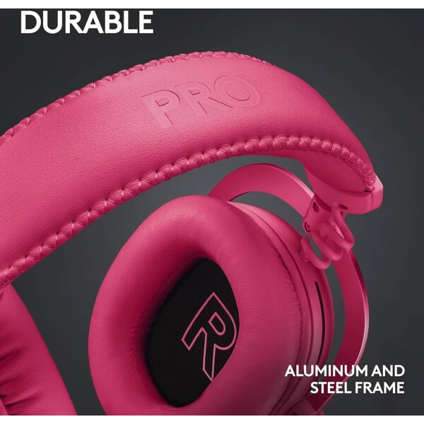 ყურსასმენი Logitech L981-001275 G PRO X 2 LIGHTSPEED, Headset, Wireless, Bluetooth, USB, Pink