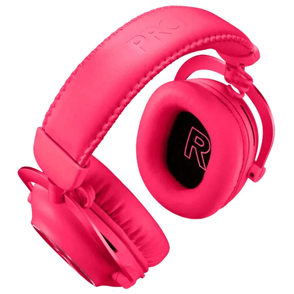 ყურსასმენი Logitech L981-001275 G PRO X 2 LIGHTSPEED, Headset, Wireless, Bluetooth, USB, Pink
