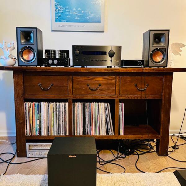 Speaker Klipsch 1066255 Reference R-51PM, 120W, Bluetooth, USB, 3.5mm, RCA, Black