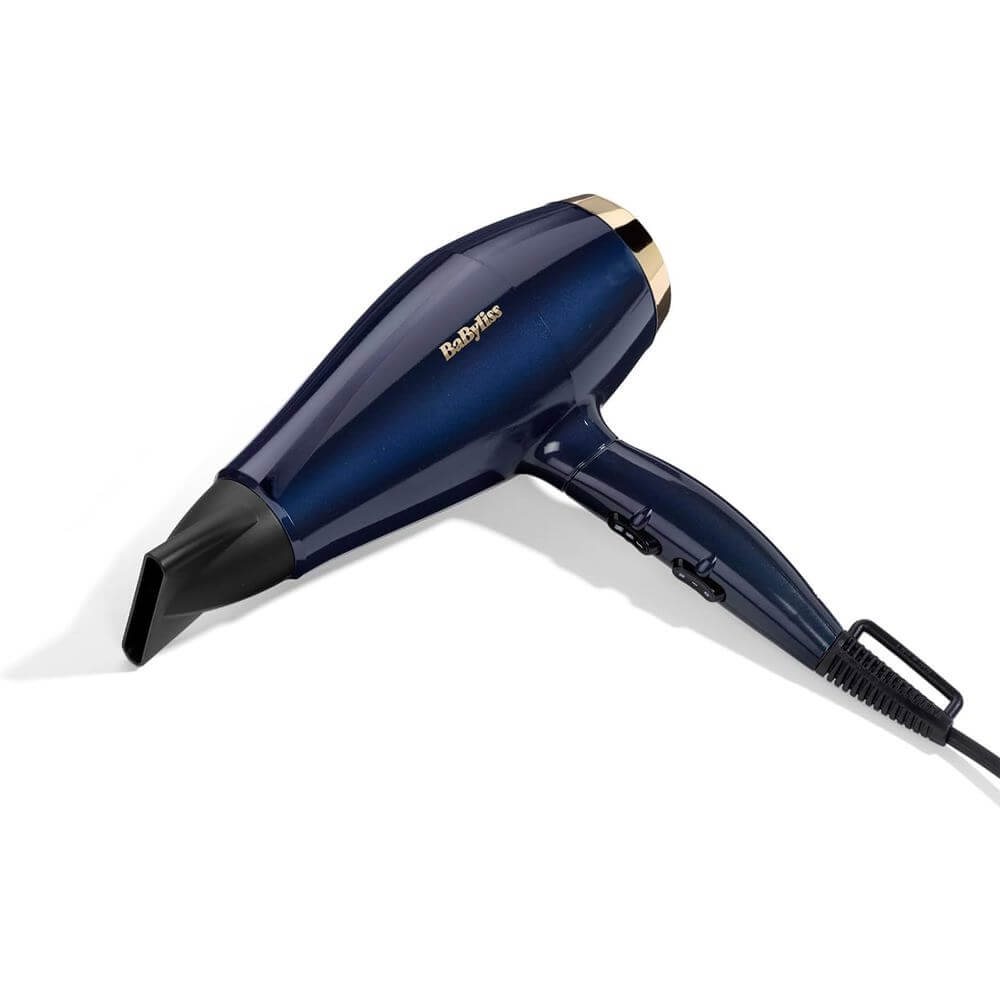 თმის საშრობი BaByliss 5911E Black Onyx, 2000W, Hair Dryer, Dark Blue