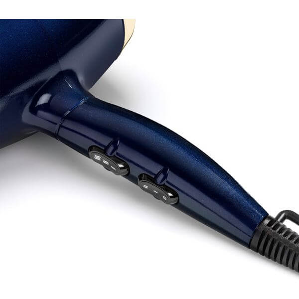 თმის საშრობი BaByliss 5911E Black Onyx, 2000W, Hair Dryer, Dark Blue