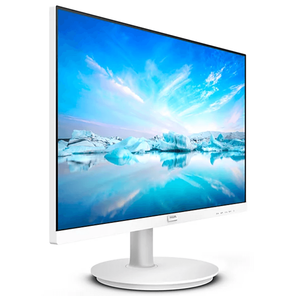მონიტორი Philips 241V8AW/00, 23.8", Monitor, FHD, IPS, HDMI, VGA, White