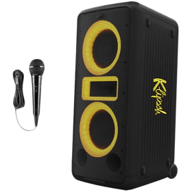 Speaker Klipsch 1073423 New York Partybox, 150W, Bluetooth, 3.5mm, 6.3mm, USB, Black