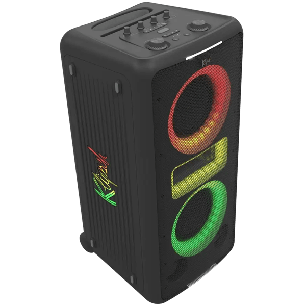 Speaker Klipsch 1073423 New York Partybox, 150W, Bluetooth, 3.5mm, 6.3mm, USB, Black