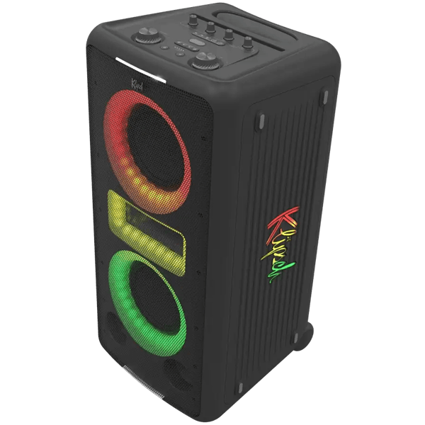 Speaker Klipsch 1073423 New York Partybox, 150W, Bluetooth, 3.5mm, 6.3mm, USB, Black