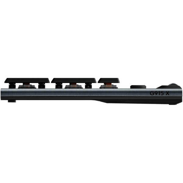 Logitech L920-012676 G915 X LIGHTSPEED, Wireless, Bluetooth, USB, RGB, Gaming Mechanical Keyboard, Black