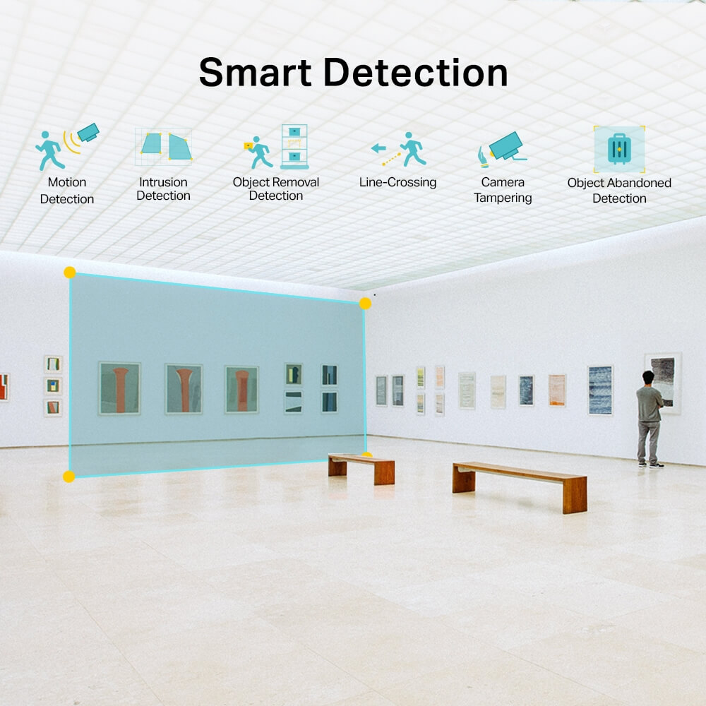 Full-Color Dome Network Camera TP-Link VIGI C230(2.8mm), 3MP, White