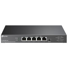 სვიჩი TP-Link TL-SG105PP-M2, 5-Port 2.5 Gbps, POE+Switch, Black
