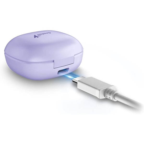 Earbuds Genius HS-M905BT, Wireless, Bluetooth, Light Purple