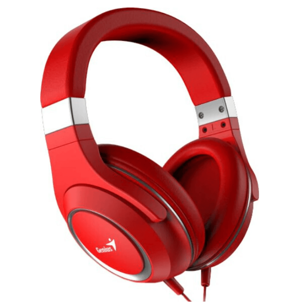 Headset Genius HS-610, Wired, 3.5mm, Red