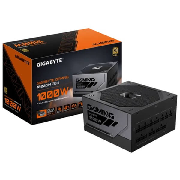 Power Supply Gigabyte GP-GME1000GM PG5, 1000W, 80 Plus Gold, Black
