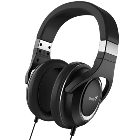 Headset Genius HS-610, Wired, 3.5mm, Black