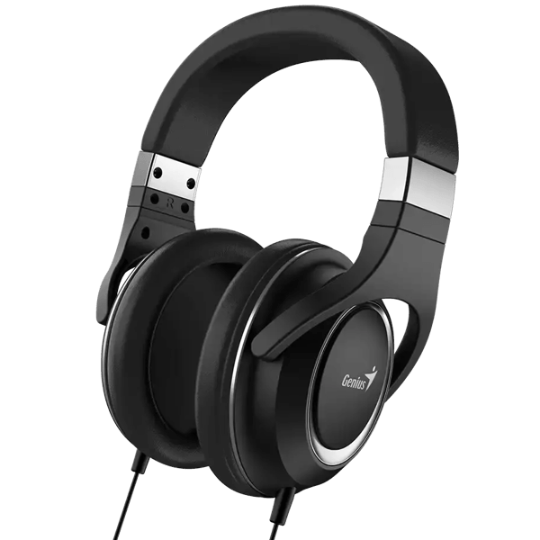 Headset Genius HS-610, Wired, 3.5mm, Black