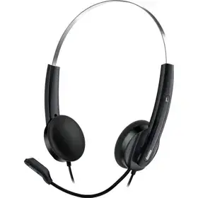 Headset Genius HS-220U, Wired, Type-C, Black