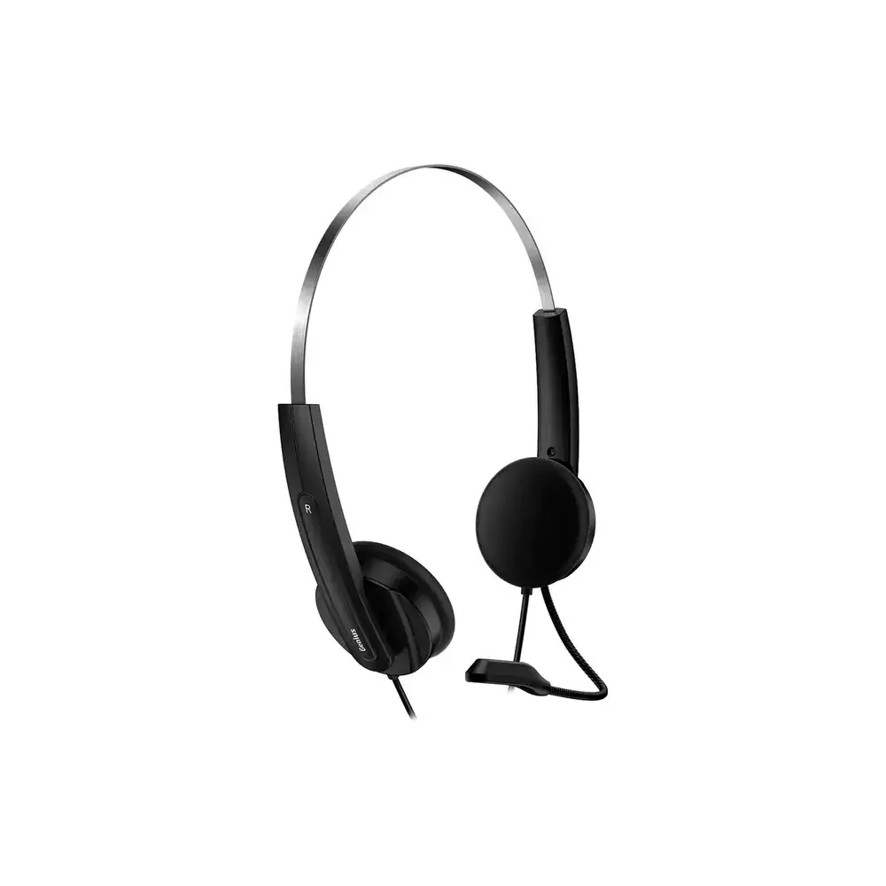 Headset Genius HS-220U, Wired, Type-C, Black