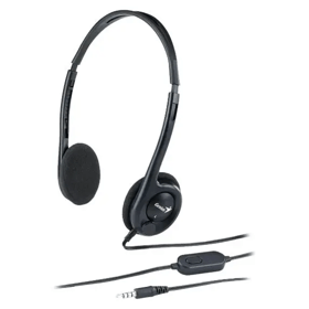 Headset Genius HS-200C, Wired, 3.5mm, Black