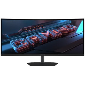 Curved Monitor Gigabyte G34WQC2, 34", WQHD, VA, HDMI, DP, Black