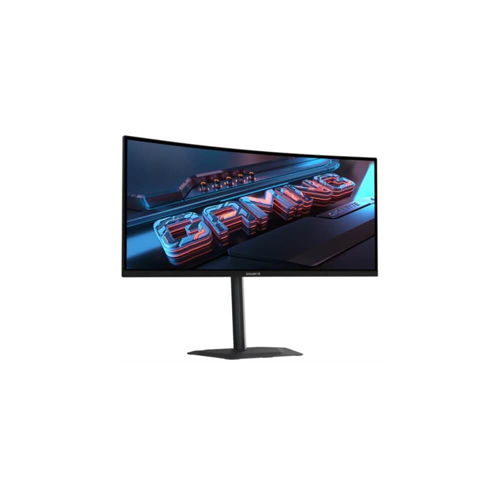 Curved Monitor Gigabyte G34WQC2, 34", WQHD, VA, HDMI, DP, Black