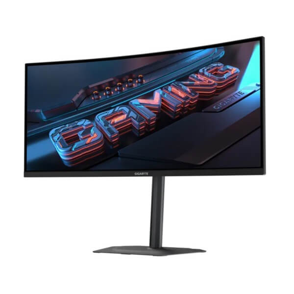 Curved Monitor Gigabyte G34WQC2, 34", WQHD, VA, HDMI, DP, Black