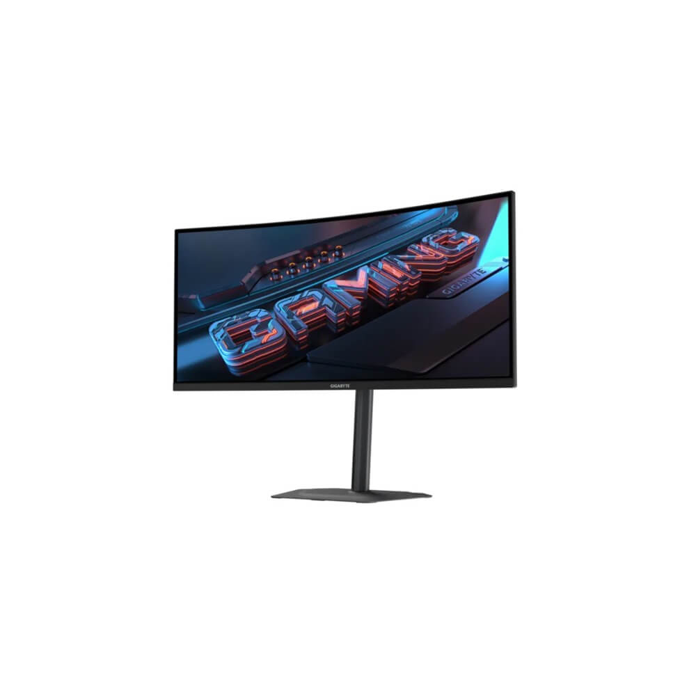 Curved Monitor Gigabyte G34WQC2, 34", WQHD, VA, HDMI, DP, Black