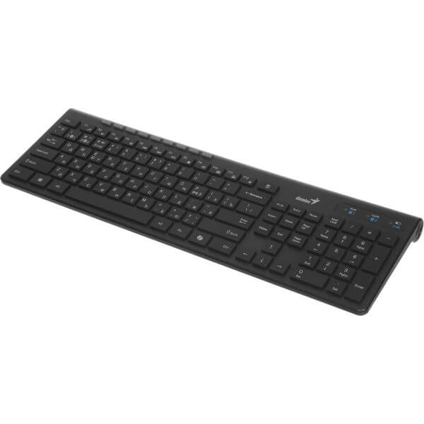 Keyboard And Mouse Genius SlimStar 8230, Wireless, USB, Bluetooth, Black