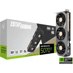 ვიდეო დაფა Zotac ZT-B50710J3-10P, GeForce RTX5070 Ti, 16GB, 256-Bit, HDMI, DP, Black