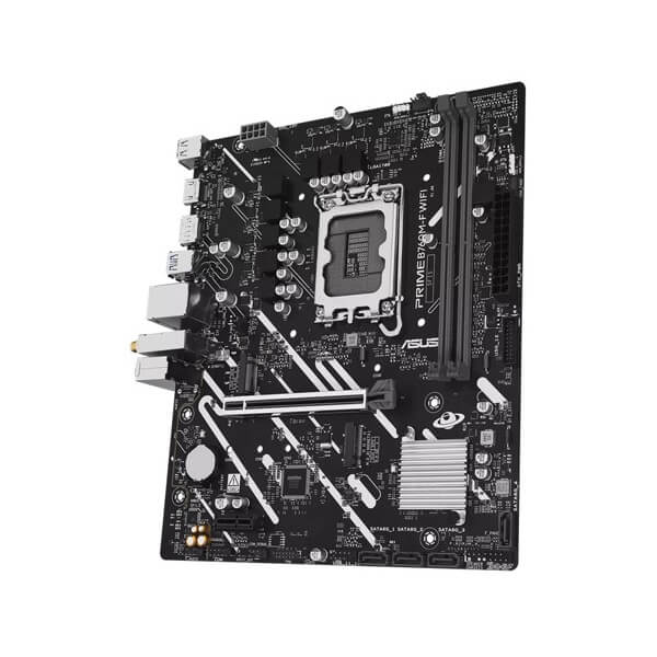 Motherboard Asus 90MB1N00-M0EAY0 PRIME B760M-F WIFI, DDR5, LGA1700 DIMM, 96GB