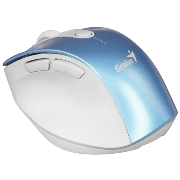 მაუსი Genius Ergo 9000S Pro, Wireless, USB, Mouse, Light Blue