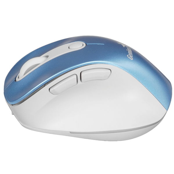 მაუსი Genius Ergo 9000S Pro, Wireless, USB, Mouse, Light Blue