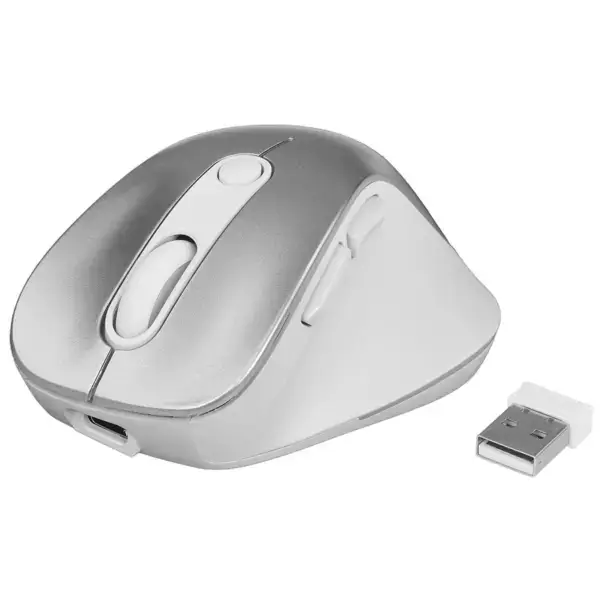 Mouse Genius Ergo 9000S Pro, Wireless, USB, Silver