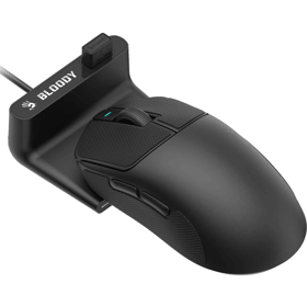 Gaming Mouse A4Tech Bloody R77 Ultra Dock Dual Mode, Wireless, USB, Type-c, Black